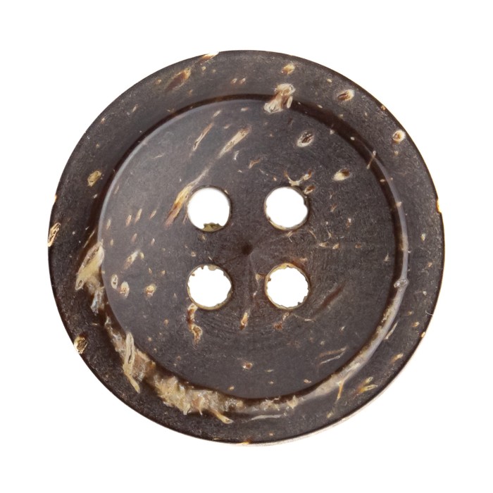 Botão Casca de Coco